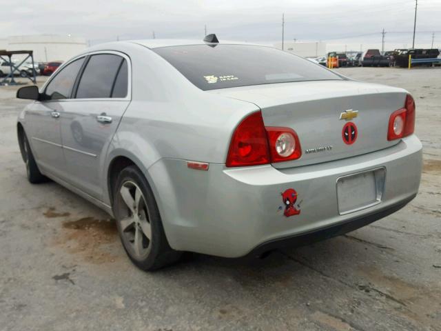 1G1ZC5E02CF387911 - 2012 CHEVROLET MALIBU 1LT 银色 照片 3
