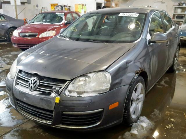 3VWST71K56M830873 - 2006 VOLKSWAGEN JETTA TDI GRAY photo 2