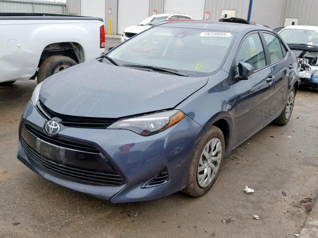 2T1BURHE2JC087134 - 2018 TOYOTA COROLLA L ნაცრისფერი ფოტო 2