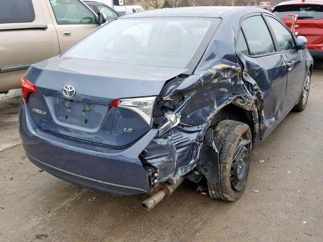 2T1BURHE2JC087134 - 2018 TOYOTA COROLLA L ნაცრისფერი ფოტო 4