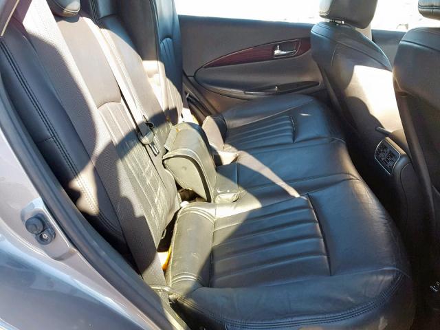 JN1AJ0HR8AM753728 - 2010 INFINITI EX35 BASE GRAY photo 6