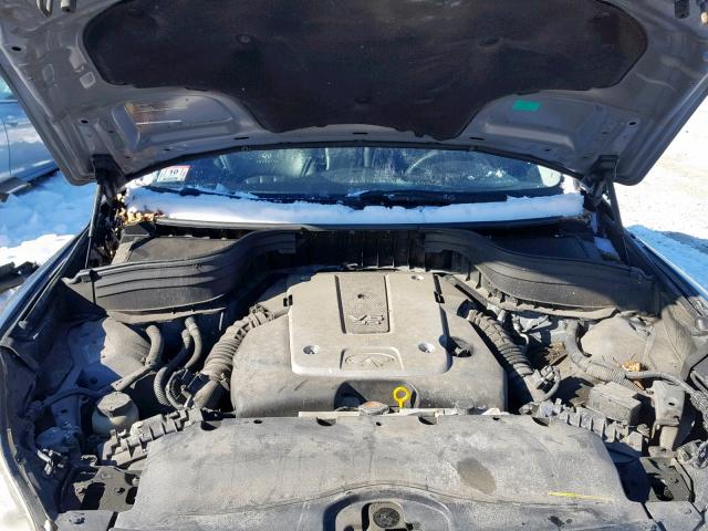 JN1AJ0HR8AM753728 - 2010 INFINITI EX35 BASE GRAY photo 7