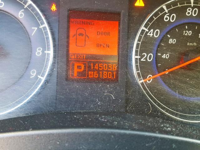 JN1AJ0HR8AM753728 - 2010 INFINITI EX35 BASE GRAY photo 8