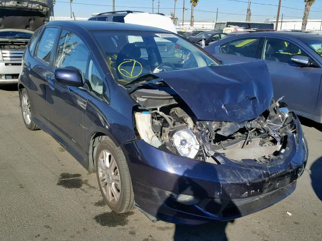 JHMGE88429S033104 - 2009 HONDA FIT SPORT PURPLE photo 1