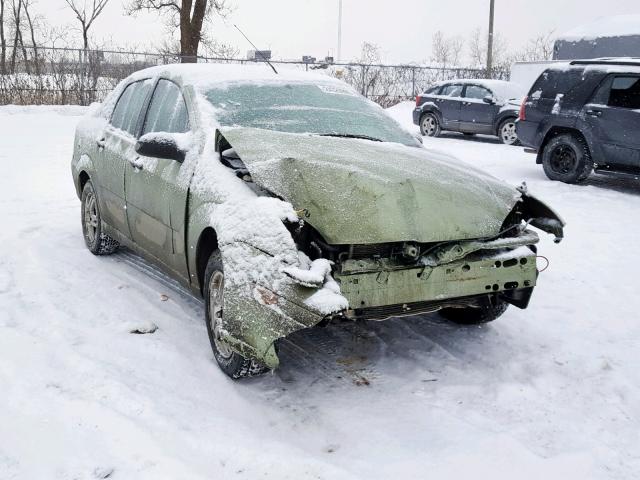 1FAFP34N37W116089 - 2007 FORD FOCUS ZX4 GREEN photo 1