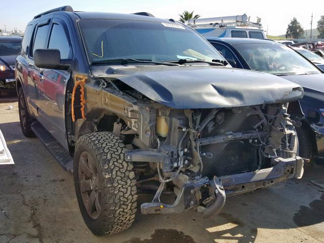 5N1AA0ND6CN615152 - 2012 NISSAN ARMADA SV CHARCOAL photo 1