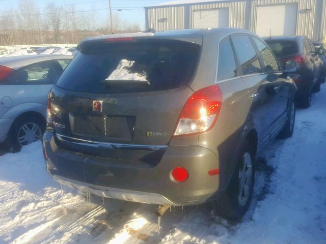 3GSCL93Z58S717733 - 2008 SATURN VUE HYBRID GRAY photo 4