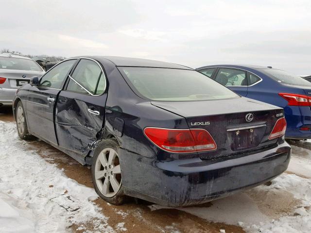 JTHBA30GX55079982 - 2005 LEXUS ES 330 BLUE photo 3