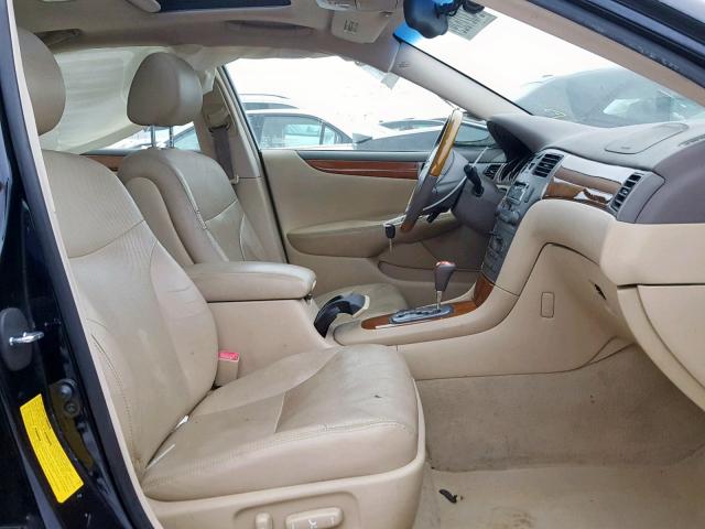 JTHBA30GX55079982 - 2005 LEXUS ES 330 BLUE photo 5