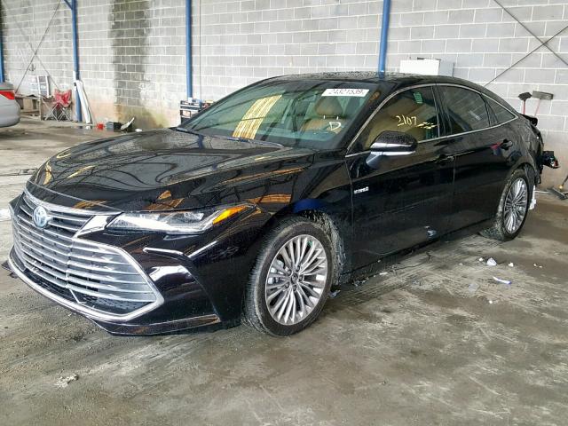 4T1B21FB2KU004284 - 2019 TOYOTA AVALON XLE 黑色 照片 2