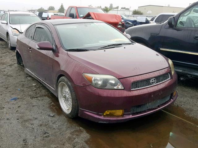 JTKDE167170193503 - 2007 TOYOTA SCION TC ბურგუნდია ფოტო 1