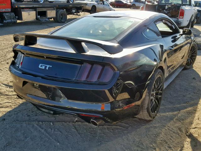 1FA6P8CFXG5225758 - 2016 FORD MUSTANG GT BLACK photo 4