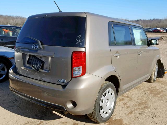JTLZE4FE6FJ073187 - 2015 TOYOTA SCION XB BROWN photo 4