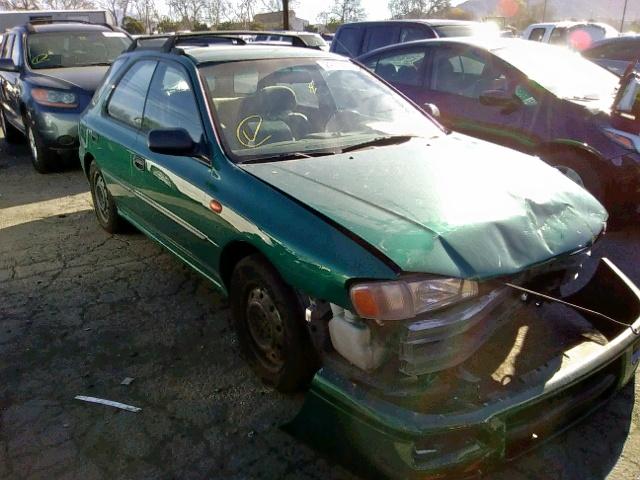 JF1GF4353WH810220 - 1998 SUBARU IMPREZA L GREEN photo 1