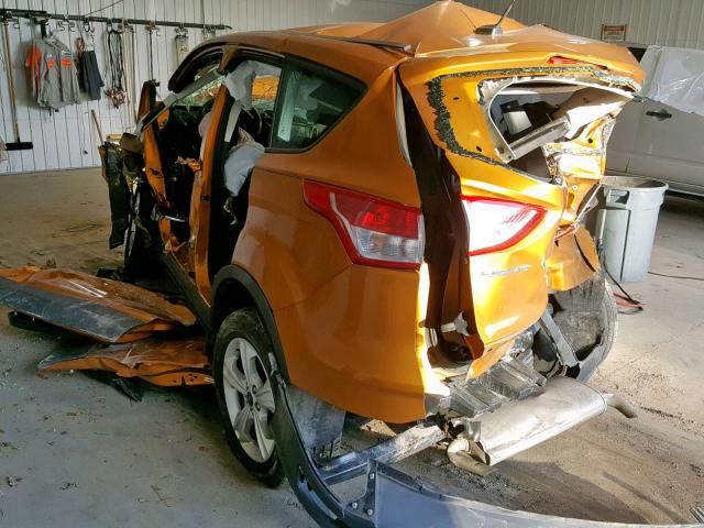 1FMCU0F79GUA59424 - 2016 FORD ESCAPE S ORANGE photo 3