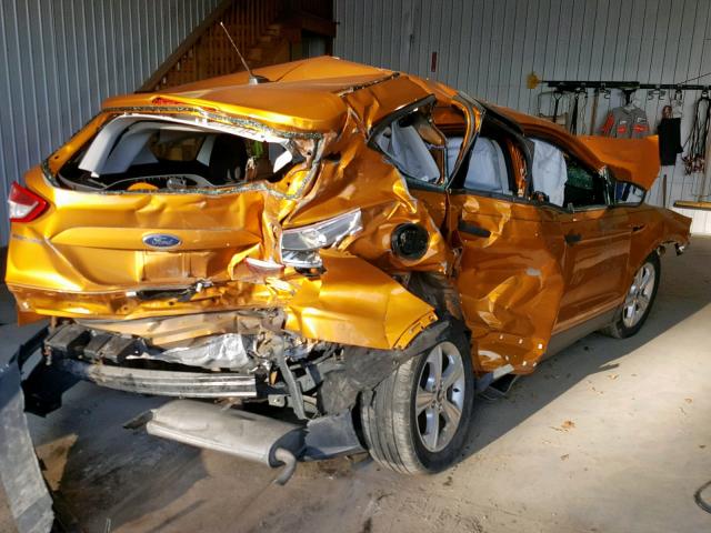 1FMCU0F79GUA59424 - 2016 FORD ESCAPE S ORANGE photo 9