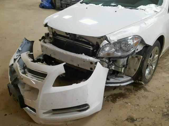 1G1ZH57B69F109912 - 2009 CHEVROLET MALIBU 1LT 白色 照片 9