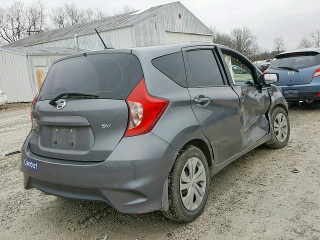 3N1CE2CP9HL382114 - 2017 NISSAN VERSA NOTE GRAY photo 4