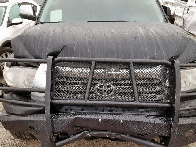 5TBEV58188S481280 - 2008 TOYOTA TUNDRA CRE BLACK photo 7