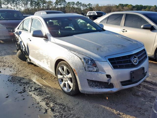 1G6AA5RXXD0134330 - 2013 CADILLAC ATS SILVER photo 1