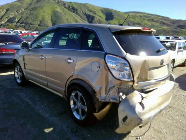 3GSCL93Z98S678564 - 2008 SATURN VUE HYBRID GOLD photo 3