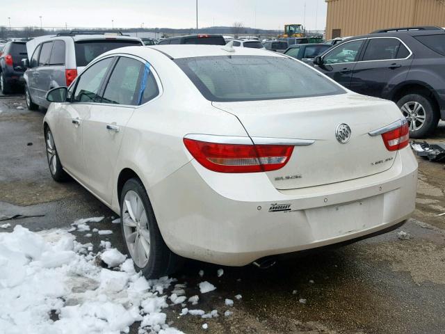 1G4PR5SK5C4195084 - 2012 BUICK VERANO CON WHITE photo 3