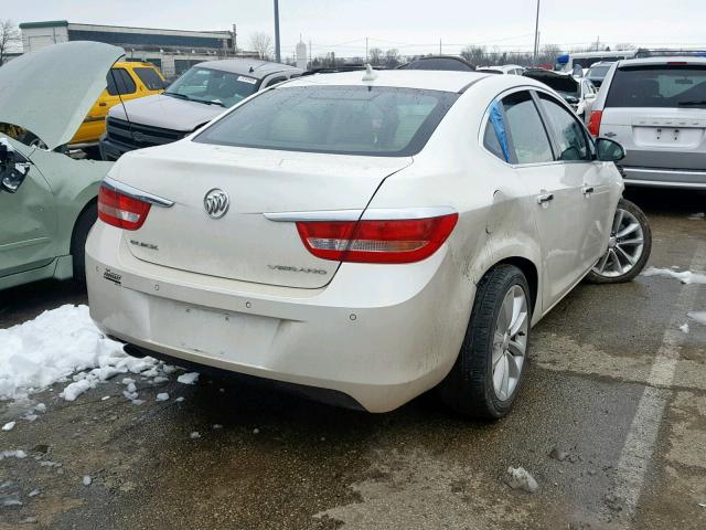 1G4PR5SK5C4195084 - 2012 BUICK VERANO CON WHITE photo 4