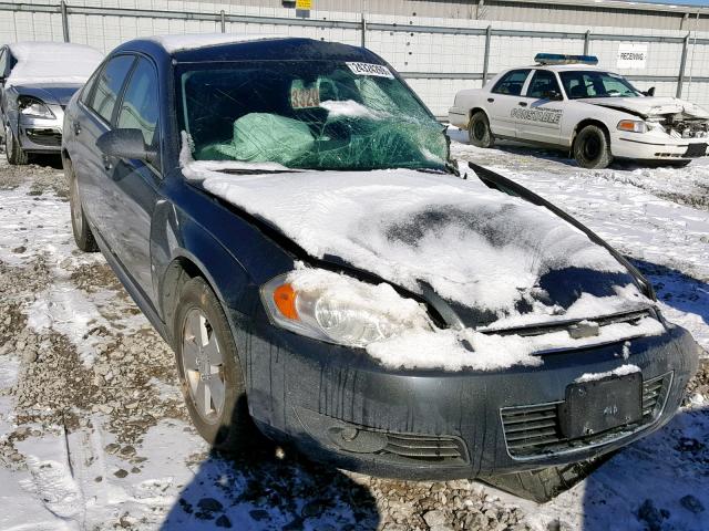 2G1WB5EK5A1124484 - 2010 CHEVROLET IMPALA LT CHARCOAL photo 1