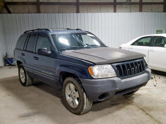 1J4GW58N11C703854 - 2001 JEEP GRAND CHER BLUE photo 1