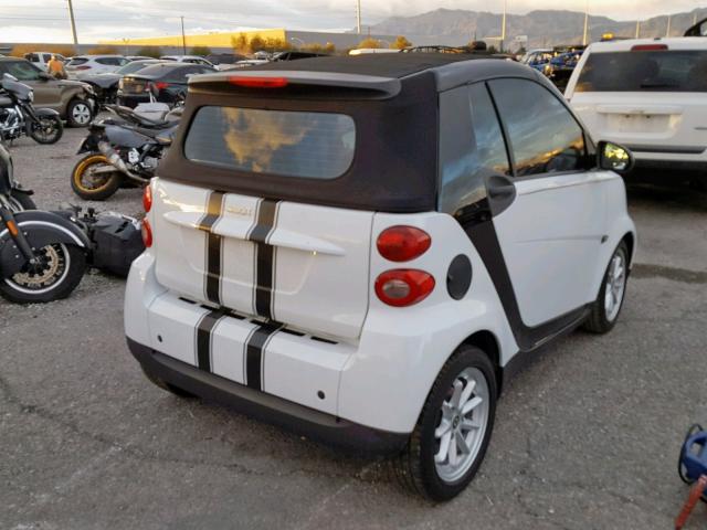 WMEEK31X19K253912 - 2009 SMART FORTWO PAS 白色 照片 4
