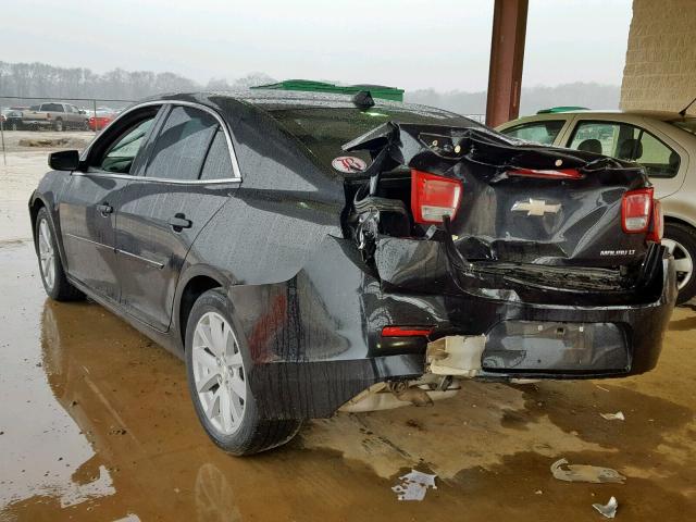 1G11E5SA5DF350034 - 2013 CHEVROLET MALIBU 2LT BLACK photo 3