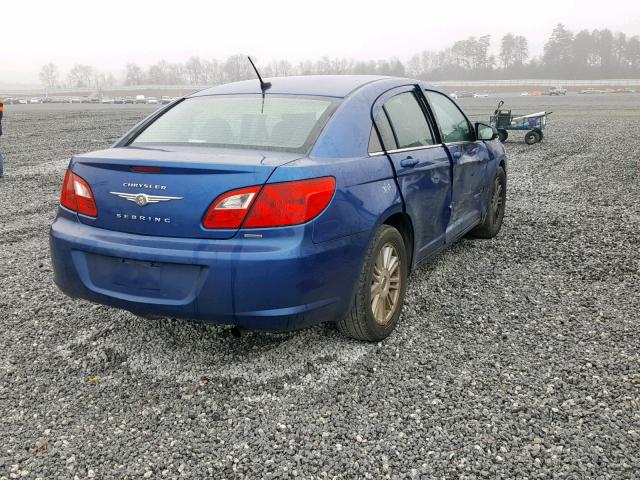 1C3LC56B59N507510 - 2009 CHRYSLER SEBRING TO BLUE photo 4