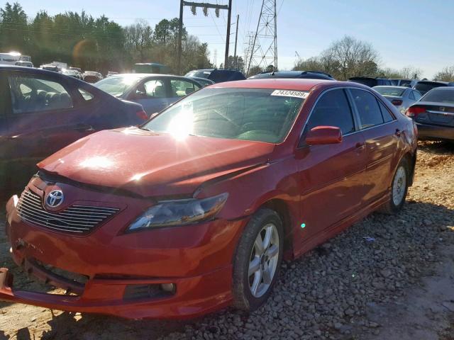 4T1BE46K67U007012 - 2007 TOYOTA CAMRY NEW RED photo 2