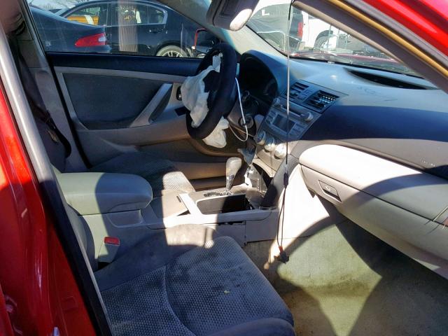 4T1BE46K67U007012 - 2007 TOYOTA CAMRY NEW RED photo 5