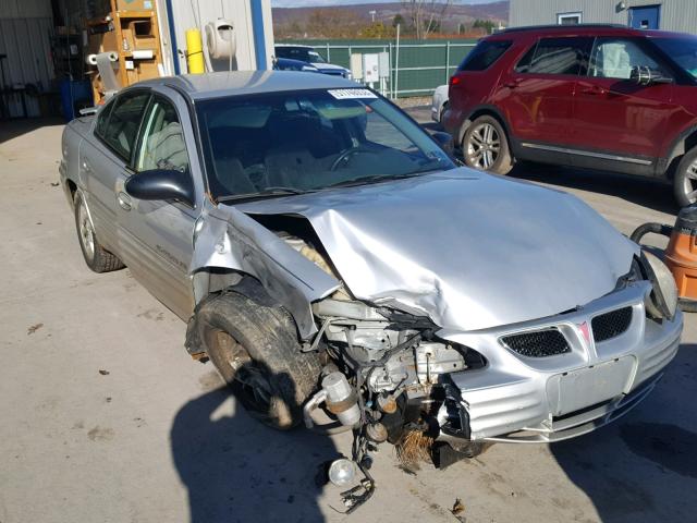 1G2NF52E51C237758 - 2001 PONTIAC GRAND AM S SILVER photo 1