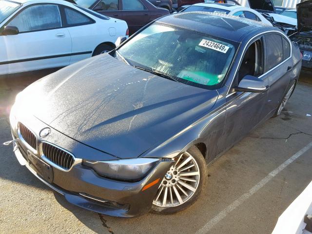 WBA3C1C59DF436007 - 2013 BMW 328 I SULE GRAY photo 2