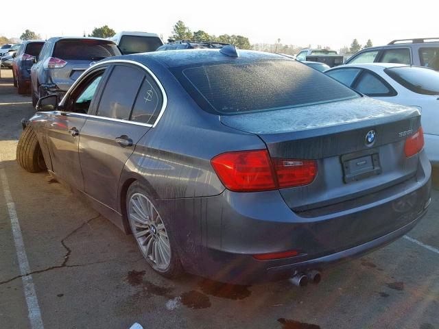 WBA3C1C59DF436007 - 2013 BMW 328 I SULE GRAY photo 3