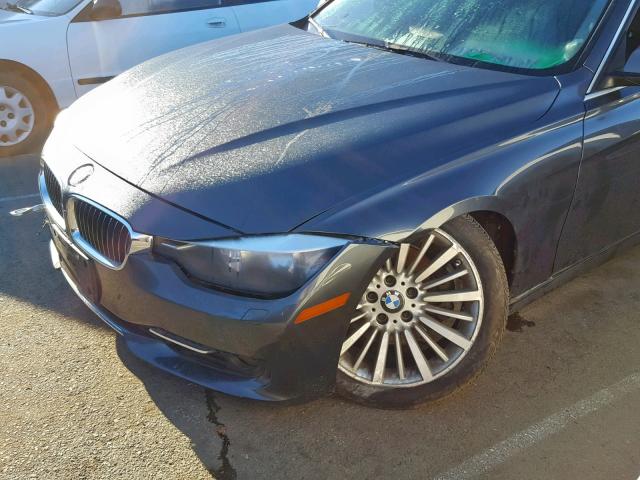 WBA3C1C59DF436007 - 2013 BMW 328 I SULE GRAY photo 9