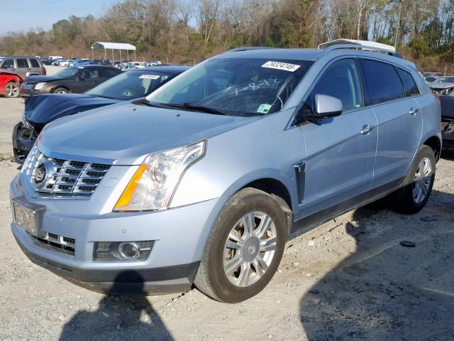 3GYFNEE34DS535773 - 2013 CADILLAC SRX PREMIU BLUE photo 2