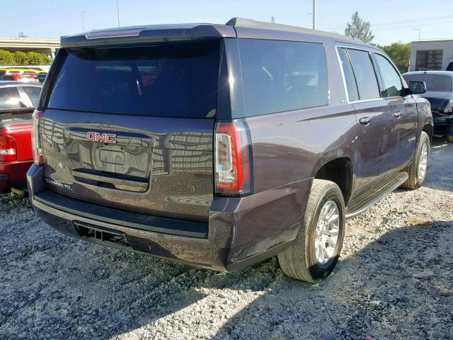 1GKS1GKC8GR215898 - 2016 GMC YUKON XL C PURPLE photo 4