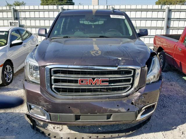 1GKS1GKC8GR215898 - 2016 GMC YUKON XL C PURPLE photo 9