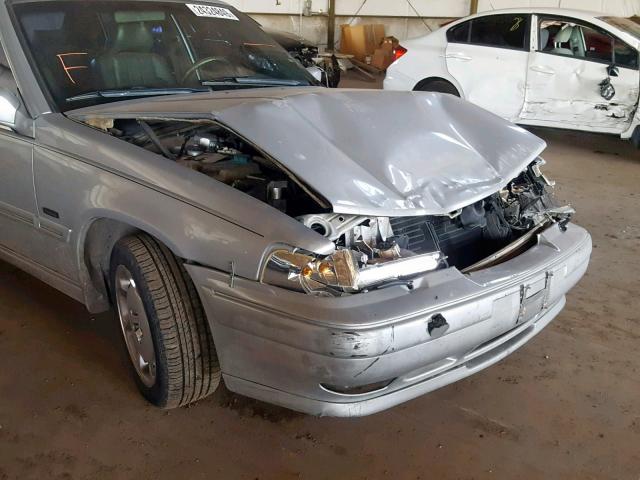 YV1KS9605W1141142 - 1998 VOLVO S90 SILVER photo 10