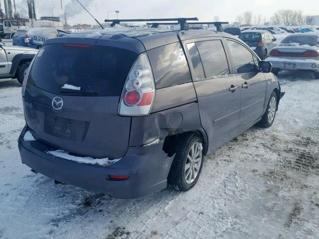 JM1CR193670153000 - 2007 MAZDA 5 GRAY photo 4