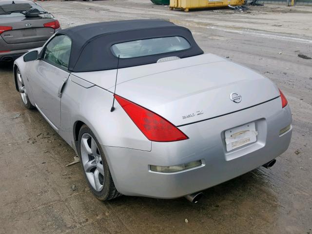 JN1AZ36A86M453931 - 2006 NISSAN 350Z ROADS SILVER photo 3