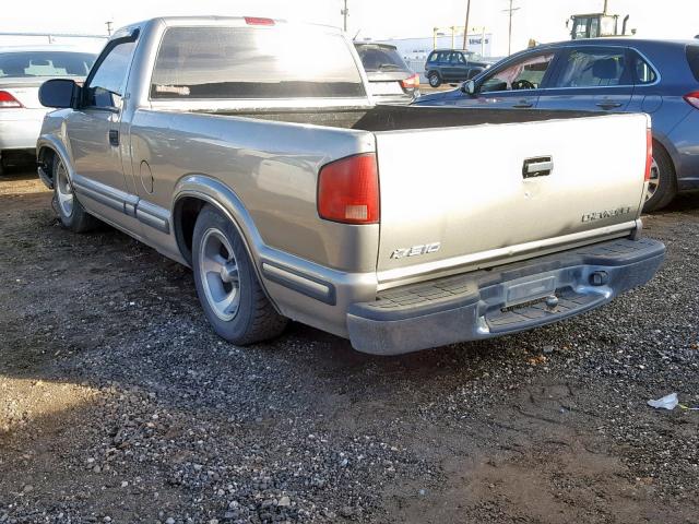 1GCCS1441WK266246 - 1998 CHEVROLET S TRUCK S1 BROWN photo 3