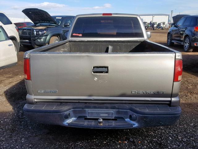 1GCCS1441WK266246 - 1998 CHEVROLET S TRUCK S1 BROWN photo 6