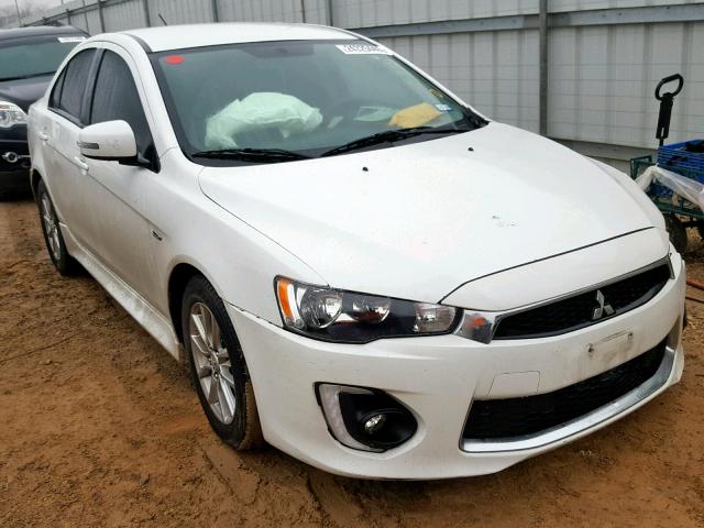 JA32U2FU4GU001950 - 2016 MITSUBISHI LANCER ES WHITE photo 1