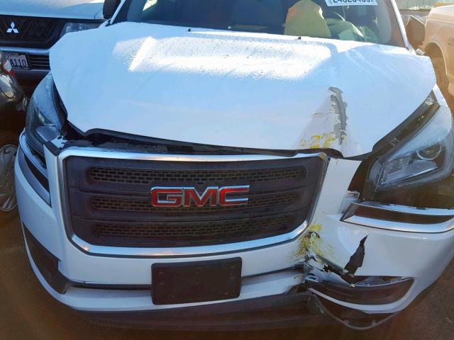 1GKKRNED5GJ120313 - 2016 GMC ACADIA SLE WHITE photo 7