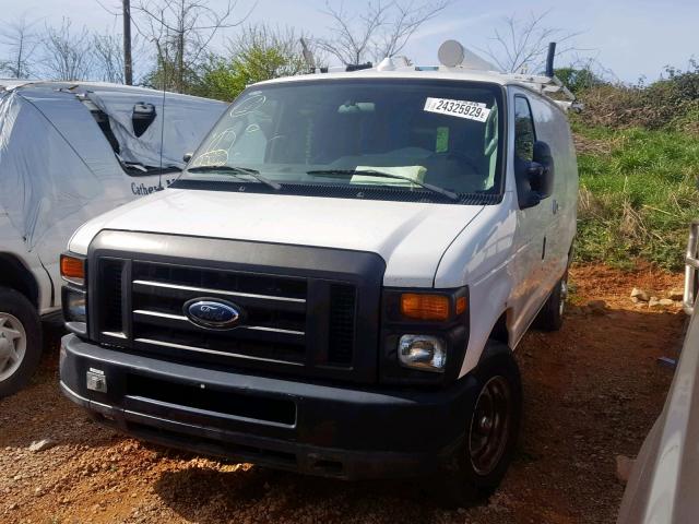 1FTNE2EL9BDA10401 - 2011 FORD ECONOLINE Ақ фото 2