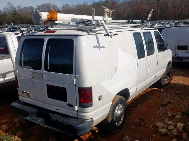 1FTNE2EL9BDA10401 - 2011 FORD ECONOLINE Ақ фото 4